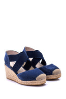 KADIN DOLGU TOPUKLU ESPADRİL AYAKKABI | Derimod KADIN DOLGU TOPUKLU ESPADRİL AYAKKABI | Derimod