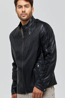 Pique Erkek Deri Ceket | Derimod Pique Erkek Deri Ceket | Derimod