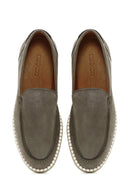 Erkek Yeşil Nubuk Deri Casual Loafer | Derimod Erkek Yeşil Nubuk Deri Casual Loafer | Derimod