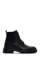 Men's Black Leather Boots | Derimod Men's Black Leather Boots | Derimod