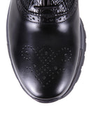 Kroko Desenli Erkek Deri Ayakkabı | Derimod Kroko Desenli Erkek Deri Ayakkabı | Derimod