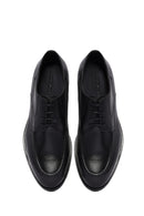 Men's Black Laced Leather Classic Shoes | Derimod Men's Black Laced Leather Classic Shoes | Derimod