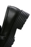 Women's Black Buckle Masculine Loafer | Derimod Women's Black Buckle Masculine Loafer | Derimod