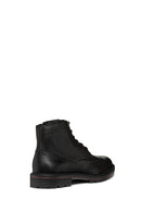 Geox Erkek Siyah Walk Pleasure C Bağcıklı Deri Bot | Derimod Geox Erkek Siyah Walk Pleasure C Bağcıklı Deri Bot | Derimod