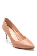 Kadın Pembe Deri Klasik Stiletto | Derimod Kadın Pembe Deri Klasik Stiletto | Derimod