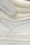 Geox Kız Çocuk Beyaz Bağcıklı Washiba Bağcıklı Bilekli Sneaker | Derimod Geox Kız Çocuk Beyaz Bağcıklı Washiba Bağcıklı Bilekli Sneaker | Derimod