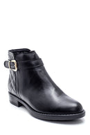 Women's Quilted Detailed Boots | Derimod Women's Quilted Detailed Boots | Derimod