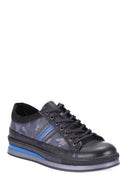 Erkek Kamuflaj Desenli Sneaker | Derimod Erkek Kamuflaj Desenli Sneaker | Derimod