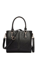 Kadın Siyah Uzun Askılı Kol Çantası | Derimod Kadın Siyah Uzun Askılı Kol Çantası | Derimod