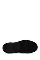 Women's Black Patent Leather Buckle Classic Loafer | Derimod Women's Black Patent Leather Buckle Classic Loafer | Derimod