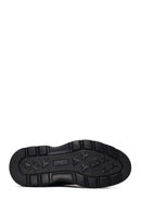 Male Black Lace-Up Thick-Soled Leather Casual Shoes | Derimod Male Black Lace-Up Thick-Soled Leather Casual Shoes | Derimod