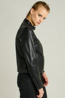 Penny Kadın Deri Ceket | Derimod Penny Kadın Deri Ceket | Derimod