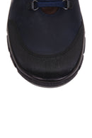 Lace-Up Men's Leather Boots | Derimod Lace-Up Men's Leather Boots | Derimod