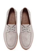 Men's Beige Suede Leather Casual Shoes | Derimod Men's Beige Suede Leather Casual Shoes | Derimod
