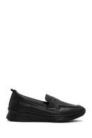 Kadın Siyah Deri Comfort Loafer | Derimod Kadın Siyah Deri Comfort Loafer | Derimod