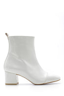 Women's Heeled Patent Leather Boots | Derimod Women's Heeled Patent Leather Boots | Derimod