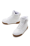 Kadın Beyaz Bilekli Sneaker | Derimod Kadın Beyaz Bilekli Sneaker | Derimod