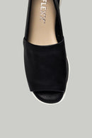 Dolgu Topuklu Kadın Deri Ayakkabı | Derimod Dolgu Topuklu Kadın Deri Ayakkabı | Derimod