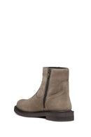 Geox Kadın Vizon D Serilda Fermuarlı Süet Deri Bot | Derimod Geox Kadın Vizon D Serilda Fermuarlı Süet Deri Bot | Derimod