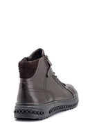 Men's Zipper Detailed Leather Boots | Derimod Men's Zipper Detailed Leather Boots | Derimod