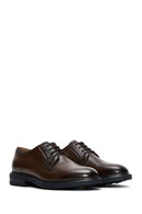 Men's Brown Lace-up Leather Casual Shoes | Derimod Men's Brown Lace-up Leather Casual Shoes | Derimod