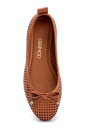 Kadın Deri Fiyonk Detaylı Babet | Derimod Kadın Deri Fiyonk Detaylı Babet | Derimod