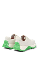 Camper Kadın Beyaz Drift Trail Vibram Bağcıklı Deri Sneaker | Derimod Camper Kadın Beyaz Drift Trail Vibram Bağcıklı Deri Sneaker | Derimod