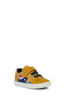 Geox Baby Boy Yellow Elthan Fabric Sneakers | Derimod Geox Baby Boy Yellow Elthan Fabric Sneakers | Derimod