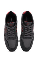 Hammer Jack Men's Smoked Leather Sneaker | Derimod Hammer Jack Men's Smoked Leather Sneaker | Derimod