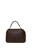 Woman Brown Long-Strap Crossbody Bag | Derimod Woman Brown Long-Strap Crossbody Bag | Derimod