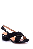 Women's Suede Heeled Shoes | Derimod Women's Suede Heeled Shoes | Derimod