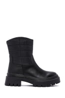 Women's Black Thick Soled Casual Boots | Derimod Women's Black Thick Soled Casual Boots | Derimod