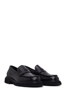 Male Black Leather Casual Loafer | Derimod Male Black Leather Casual Loafer | Derimod
