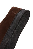 Men's Brown Leather Suede Casual Shoes | Derimod Men's Brown Leather Suede Casual Shoes | Derimod