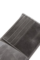Erkek Gri Deri Cüzdan | Derimod Erkek Gri Deri Cüzdan | Derimod