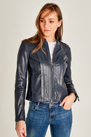 Sugar Kadın Deri Ceket | Derimod Sugar Kadın Deri Ceket | Derimod