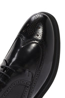 Erkek Siyah Bağcıklı Deri Casual Ayakkabı | Derimod Erkek Siyah Bağcıklı Deri Casual Ayakkabı | Derimod