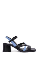 Camper Kadın Çok Renkli Kalın Topuklu Bilekten Bantlı Deri Sandalet | Derimod Camper Kadın Çok Renkli Kalın Topuklu Bilekten Bantlı Deri Sandalet | Derimod