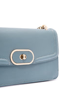Women's Blue Long Chain Shoulder Bag | Derimod Women's Blue Long Chain Shoulder Bag | Derimod