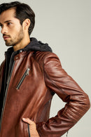 Lebron Erkek Deri Ceket | Derimod Lebron Erkek Deri Ceket | Derimod