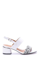 Kadın Kroko Detaylı Topuklu Ayakkabı | Derimod Kadın Kroko Detaylı Topuklu Ayakkabı | Derimod