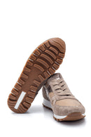 Kadın Metalik Detaylı Sneaker | Derimod Kadın Metalik Detaylı Sneaker | Derimod