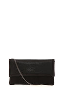 Black Suede Women's Leather Portfolio | Derimod Black Suede Women's Leather Portfolio | Derimod