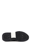 Men's Black Lace-up Leather Sneaker | Derimod Men's Black Lace-up Leather Sneaker | Derimod