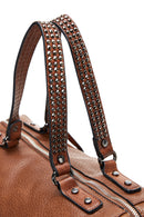 Women's Camel Long Strap Casual Shoulder Bag | Derimod Women's Camel Long Strap Casual Shoulder Bag | Derimod