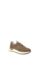 Male Brown Lace-Up Thick-Soled Leather Sneaker | Derimod Male Brown Lace-Up Thick-Soled Leather Sneaker | Derimod