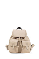 Geox Kadın Beyaz Faloria Deri Sırt Çantası | Derimod Geox Kadın Beyaz Faloria Deri Sırt Çantası | Derimod