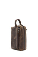 Men's Mink Leather Handbag | Derimod Men's Mink Leather Handbag | Derimod