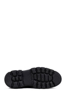 Male Black Lace-Up Thick-Soled Leather Casual Shoes | Derimod Male Black Lace-Up Thick-Soled Leather Casual Shoes | Derimod