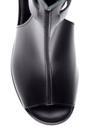 Women's Leather Thick Heeled Sandals | Derimod Women's Leather Thick Heeled Sandals | Derimod